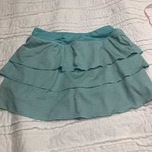 Workout skort- skirt with shorts
